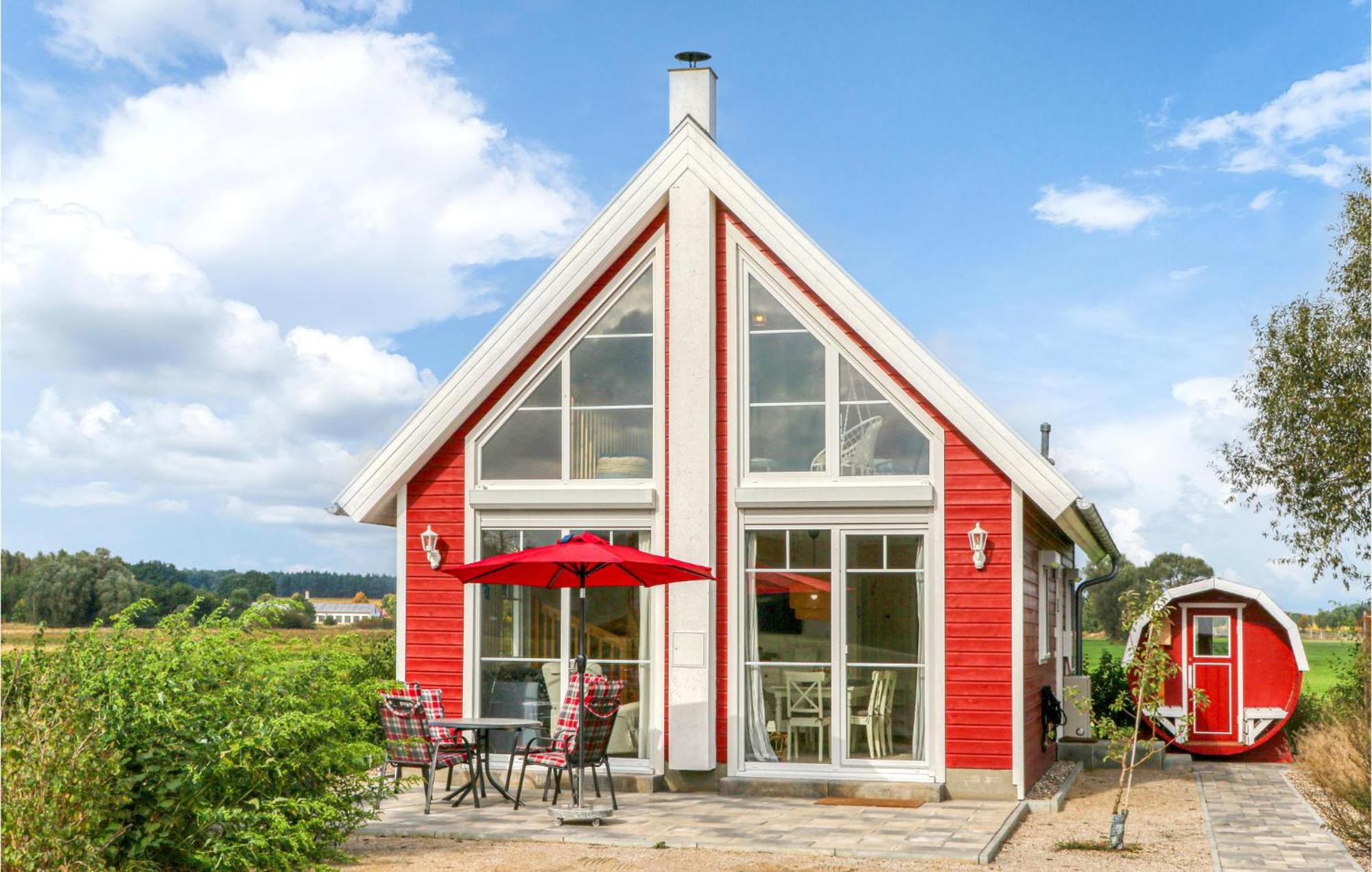 Amazing home in Zerpenschleuse with WiFi, 2 Bedrooms&Sauna Exterior foto